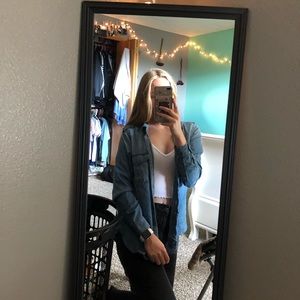 Boyfriend fit denim jacket/shirt
